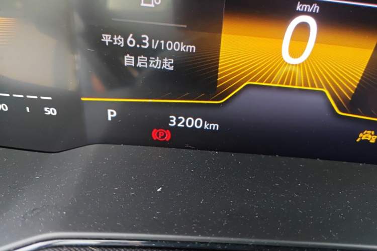 Used Volkswagen Lavida 2025 New Sharp 1.5L Outstanding New Edition Odometer Close Up