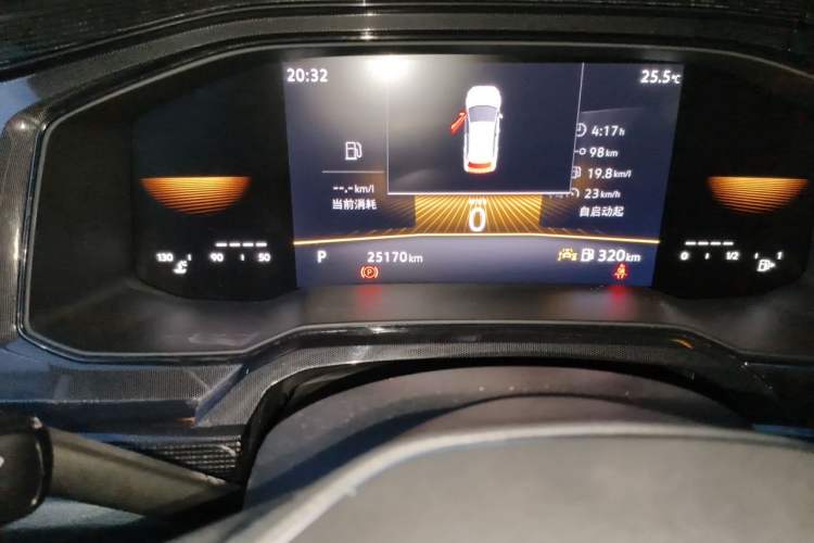 Used Volkswagen Lavida 2025 New Sharp 1.5L Outstanding New Edition Odometer Close Up