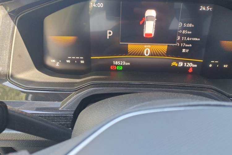 Used Volkswagen Lavida 2025 New Sharp 1.5L Outstanding New Edition Odometer Close Up