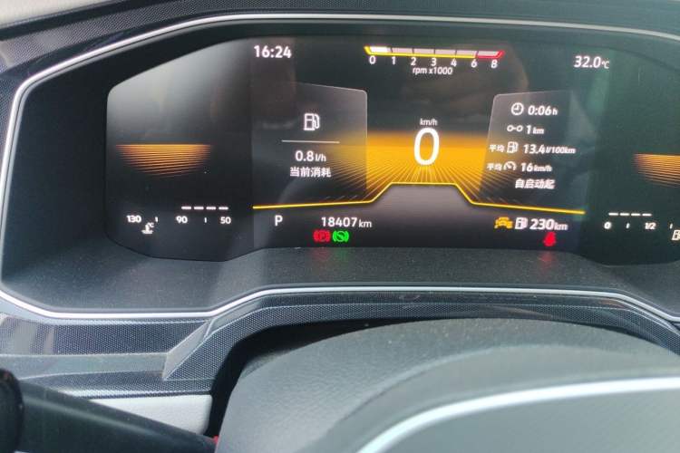 Used Volkswagen Lavida 2025 New Sharp 1.5L Outstanding New Vision Edition Odometer Close Up