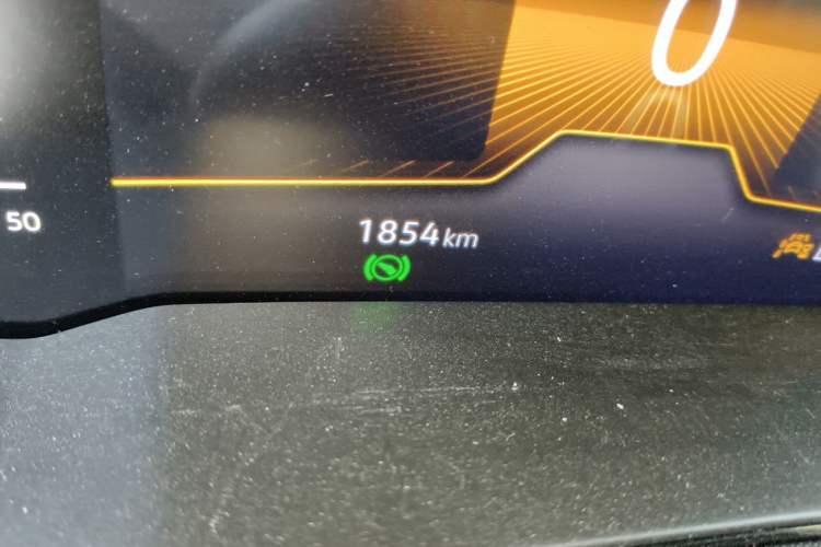 Used Volkswagen Lavida 2025 New Sharp 1.5L Outstanding New Edition Odometer Close Up
