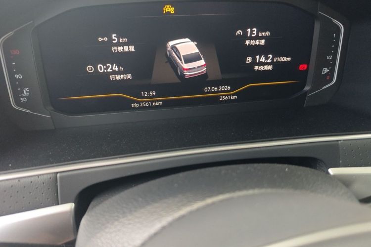 Used Volkswagen Lavida 2026 300TSI DSG Starry Leading Edition Odometer Close Up