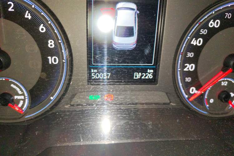 Used Volkswagen Lavida Pure Electric 2019 Enjoyment Edition Odometer Close Up
