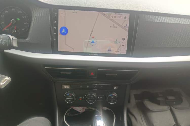 Used Volkswagen Lavida Pure Electric 2019 Low-Trim Version Audio And AC Panel