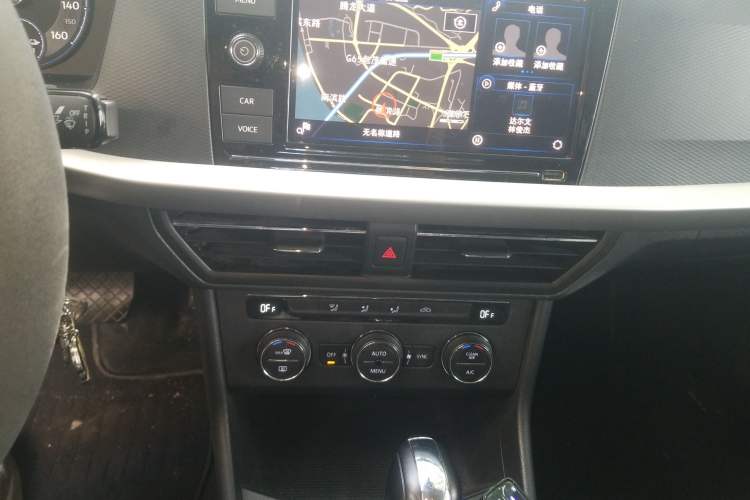 Used Volkswagen Lavida Pure Electric 2019 Enjoyment Edition Audio And AC Panel
