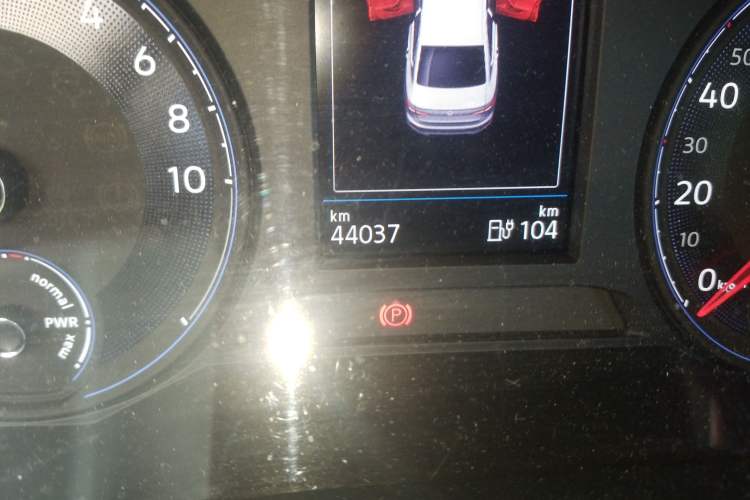 Used Volkswagen Lavida Pure Electric 2019 Enjoyment Edition Odometer Close Up