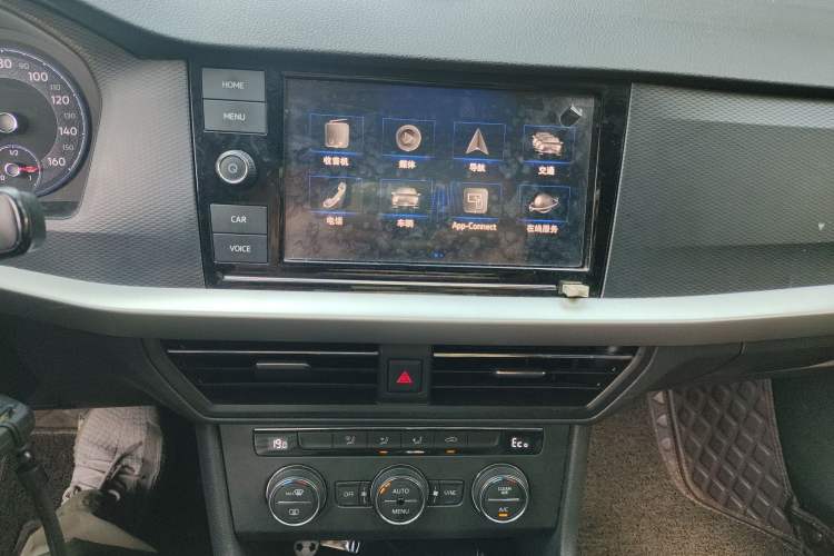 Used Volkswagen Lavida Pure Electric 2019 Enjoyment Edition Audio And AC Panel