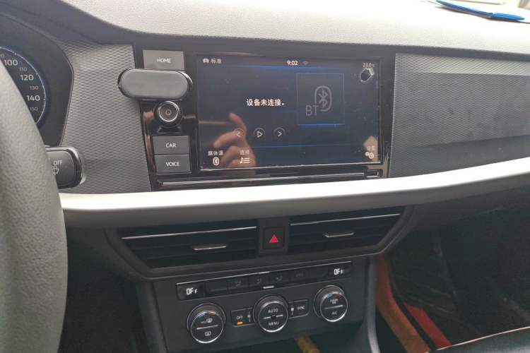 Used Volkswagen Lavida Pure Electric 2019 Enjoyment Edition Audio And AC Panel