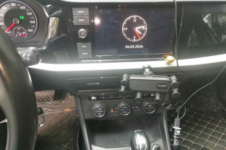Used Volkswagen Lavida Pure Electric 2019 Enjoyment Edition Audio And AC Panel