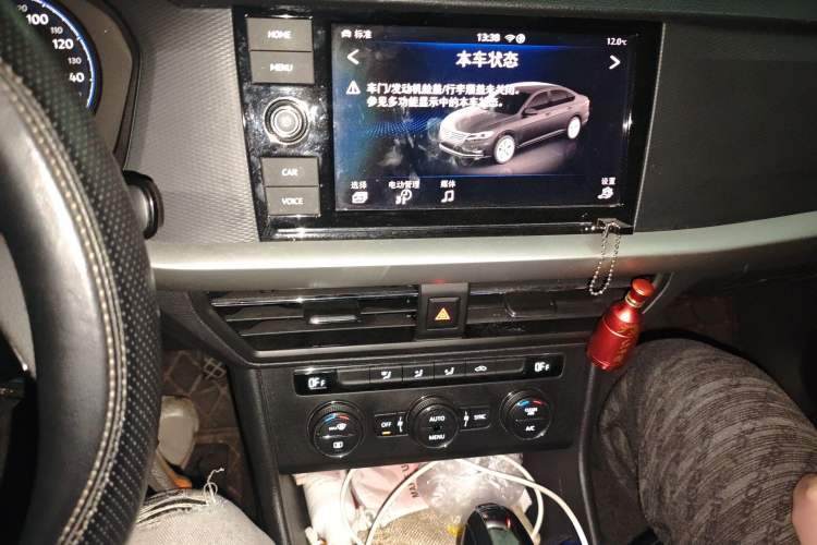 Used Volkswagen Lavida Pure Electric 2019 Enjoyment Edition Audio And AC Panel