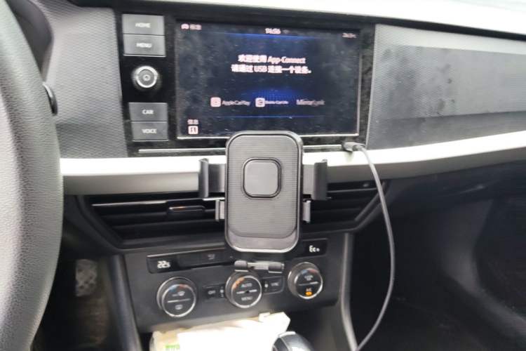 Used Volkswagen Lavida Pure Electric 2019 Enjoyment Edition Audio And AC Panel