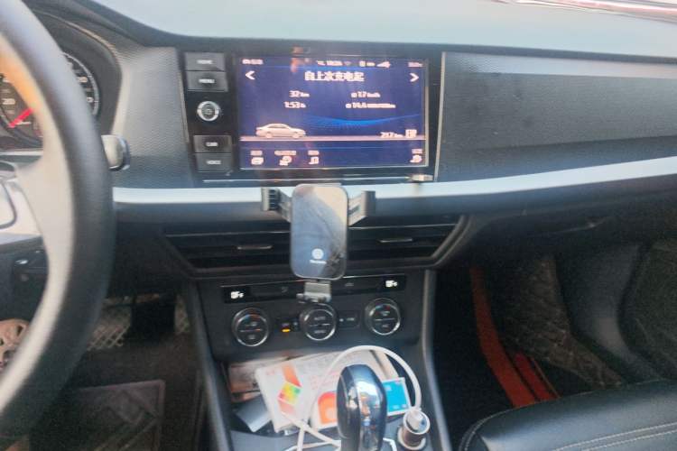 Used Volkswagen Lavida Pure Electric 2019 Enjoyment Edition Audio And AC Panel