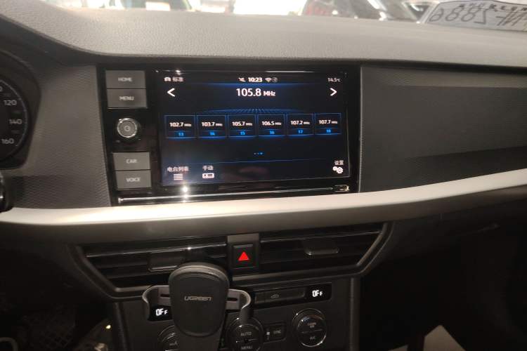 Used Volkswagen Lavida Pure Electric 2019 Enjoyment Edition Audio And AC Panel