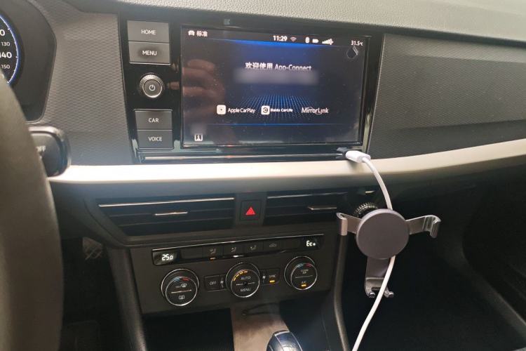 Used Volkswagen Lavida Pure Electric 2019 Enjoyment Edition Audio And AC Panel