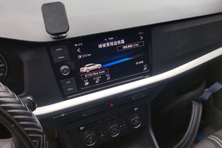 Used Volkswagen Lavida Pure Electric 2019 Enjoyment Edition Audio And AC Panel
