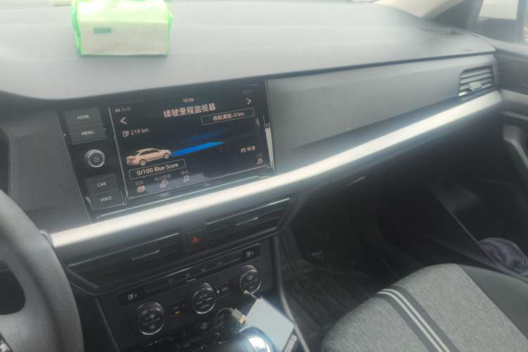 Used Volkswagen Lavida Pure Electric 2019 Enjoyment Edition Audio And AC Panel