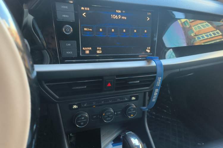 Used Volkswagen Lavida Pure Electric 2019 Enjoyment Edition Audio And AC Panel