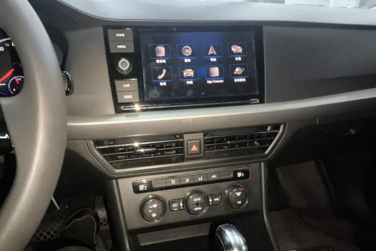 Used Volkswagen Lavida Pure Electric 2019 Enjoyment Edition Audio And AC Panel