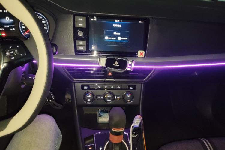 Used Volkswagen Lavida Pure Electric 2019 Enjoyment Edition Audio And AC Panel
