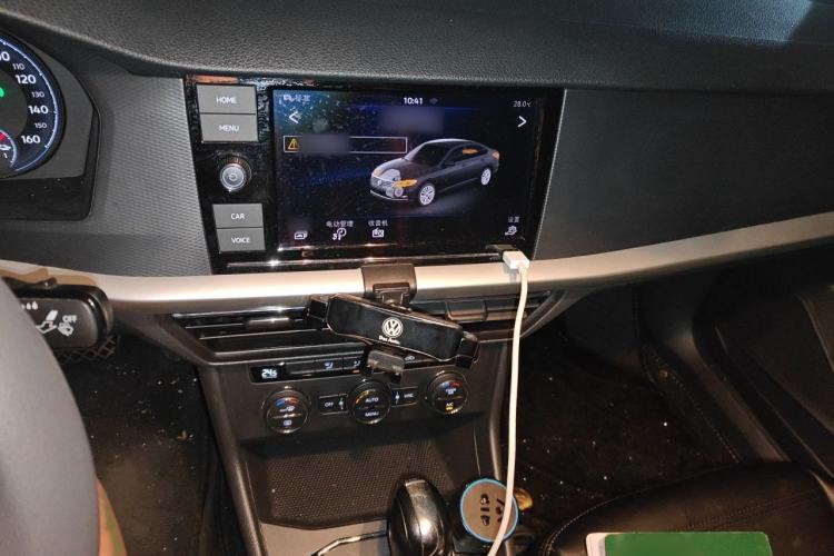 Used Volkswagen Lavida Pure Electric 2019 Enjoyment Edition Audio And AC Panel