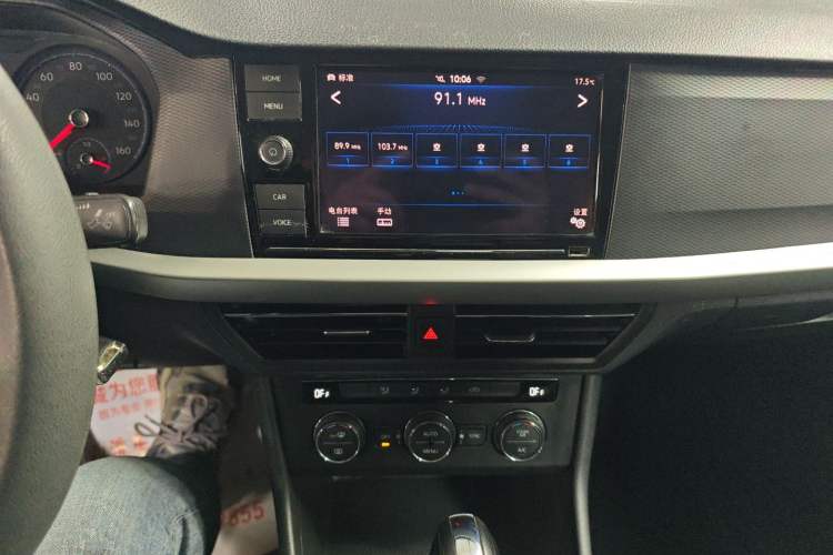 Used Volkswagen Lavida Pure Electric 2019 Enjoyment Edition Audio And AC Panel