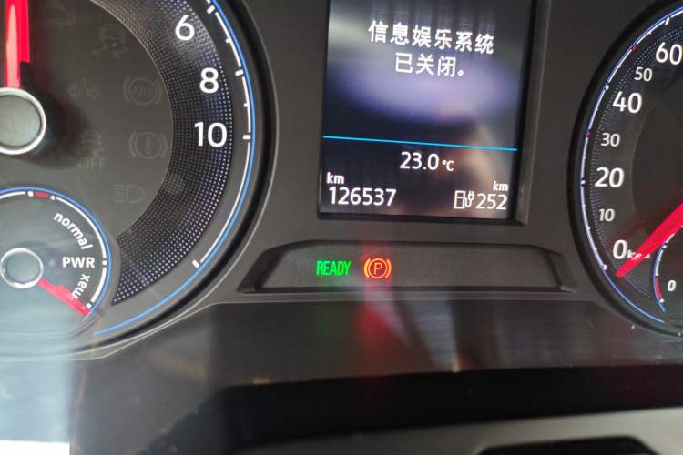 Used Volkswagen Lavida Pure Electric 2019 Enjoyment Edition Odometer Close Up