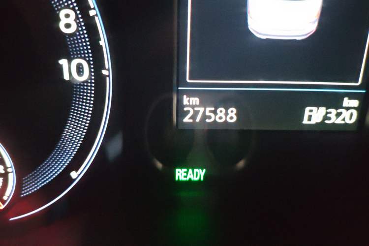 Used Volkswagen Lavida Pure Electric 2019 Enjoyment Edition Odometer Close Up