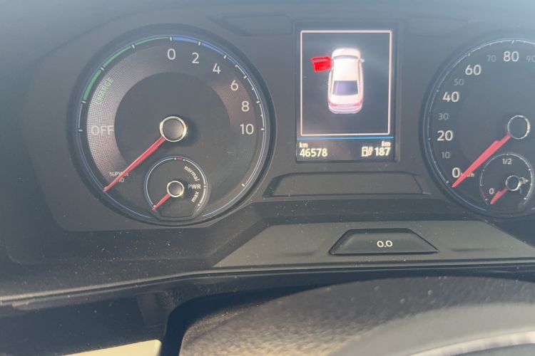 Used Volkswagen Lavida Pure Electric 2019 Enjoyment Edition Odometer Close Up
