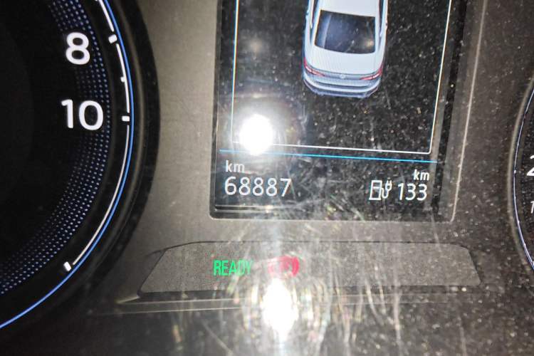 Used Volkswagen Lavida Pure Electric 2019 Enjoyment Edition Odometer Close Up