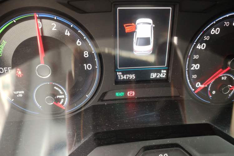 Used Volkswagen Lavida Pure Electric 2019 Enjoyment Edition Odometer Close Up