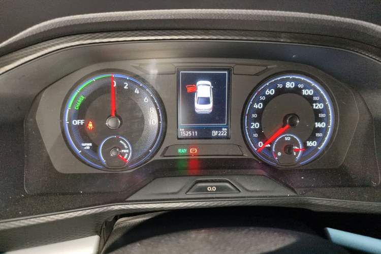 Used Volkswagen Lavida Pure Electric 2019 Enjoyment Edition Odometer Close Up