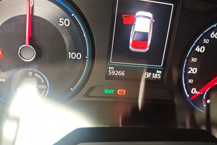 Used Volkswagen Lavida Pure Electric 2019 Enjoyment Edition Odometer Close Up