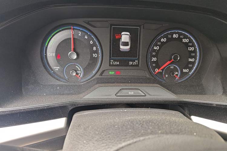 Used Volkswagen Lavida Pure Electric 2019 Enjoyment Edition Odometer Close Up