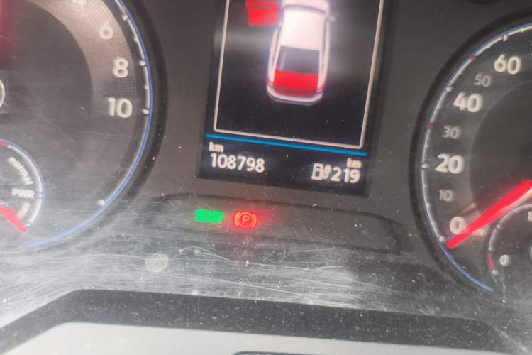 Used Volkswagen Lavida Pure Electric 2019 Enjoyment Edition Odometer Close Up