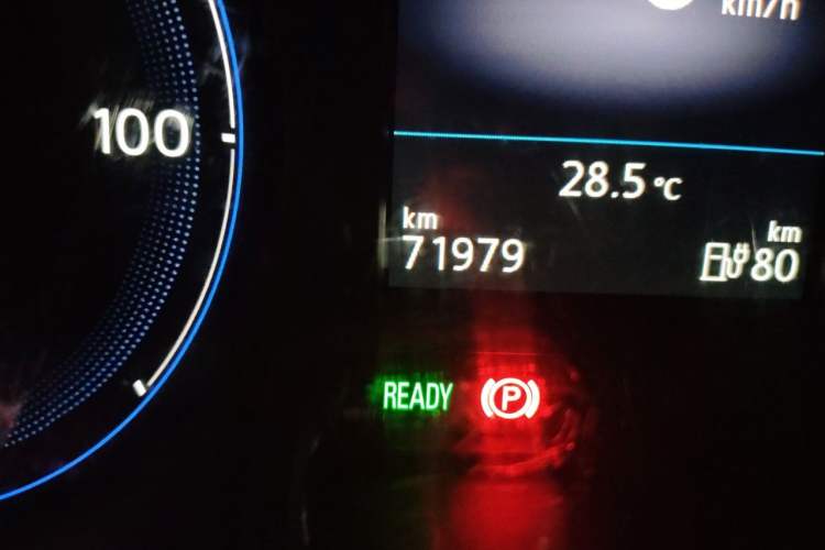 Used Volkswagen Lavida Pure Electric 2019 Enjoyment Edition Odometer Close Up