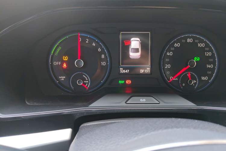 Used Volkswagen Lavida Pure Electric 2019 Enjoyment Edition Odometer Close Up