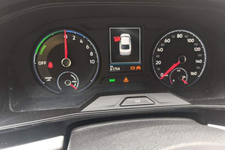 Used Volkswagen Lavida Pure Electric 2019 Enjoyment Edition Odometer Close Up