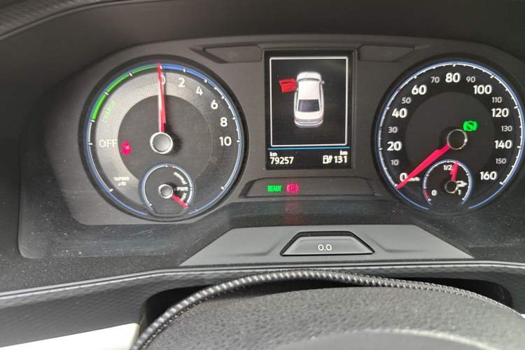 Used Volkswagen Lavida Pure Electric 2019 Enjoyment Edition Odometer Close Up