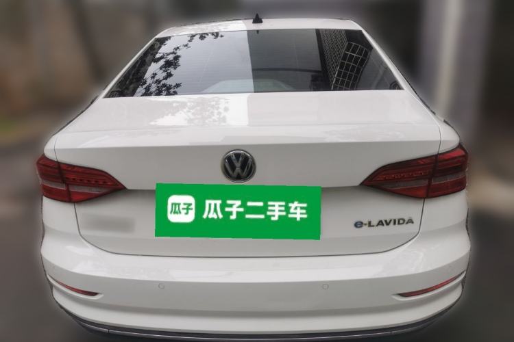 Used Volkswagen Lavida Pure Electric 2019 Enjoyment Edition Rear