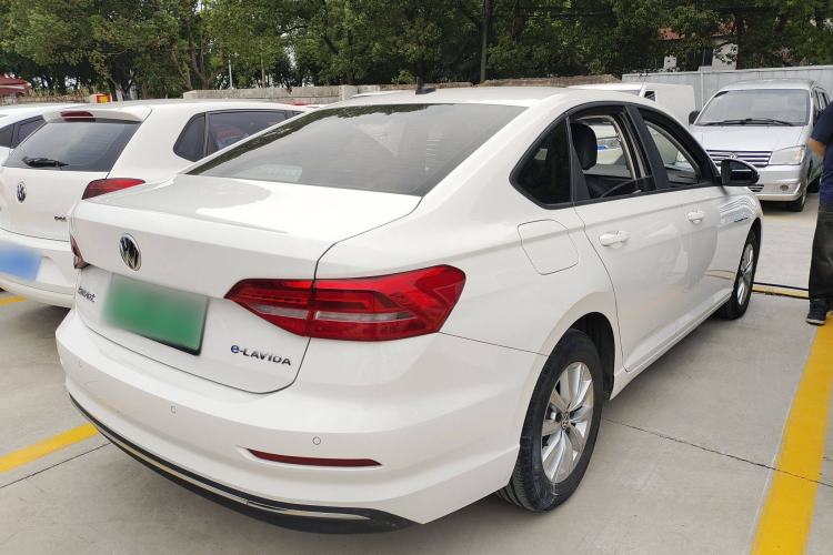 Used Volkswagen Lavida Pure Electric 2019 Low-Trim Version Rear Right 45 Deg