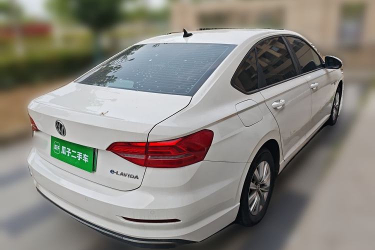 Used Volkswagen Lavida Pure Electric 2019 Low-Trim Version Rear Right 45 Deg