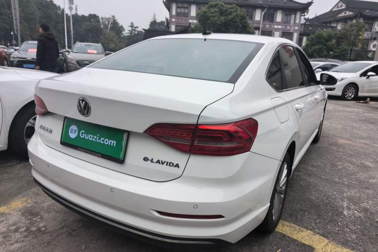 Used Volkswagen Lavida Pure Electric 2019 Low-Trim Version Rear Right 45 Deg