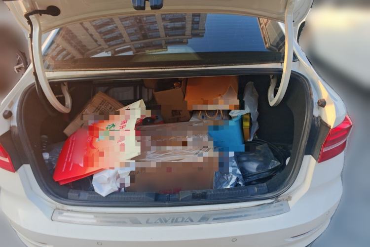Used Volkswagen Lavida Pure Electric 2019 Enjoyment Edition Trunk