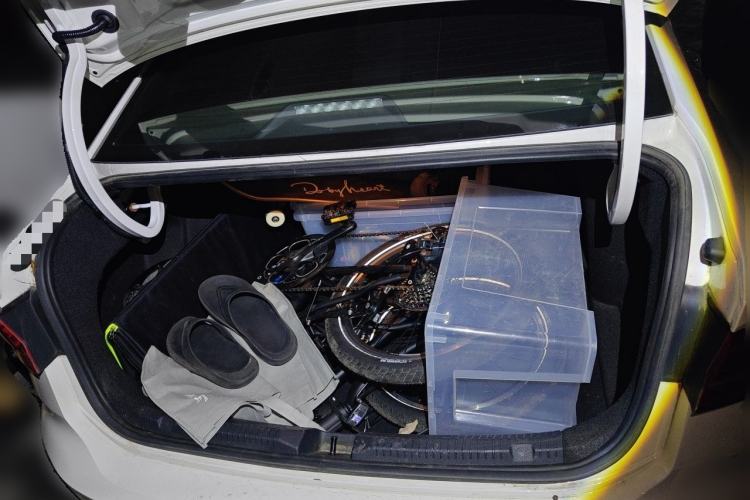 Used Volkswagen Lavida Pure Electric 2019 Enjoyment Edition Trunk