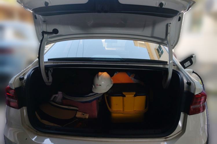 Used Volkswagen Lavida Pure Electric 2019 Enjoyment Edition Trunk