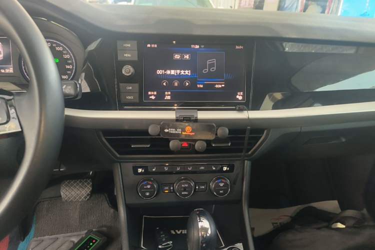 Used Volkswagen Lavida Pure Electric 2019 Enjoyment Edition Audio And AC Panel