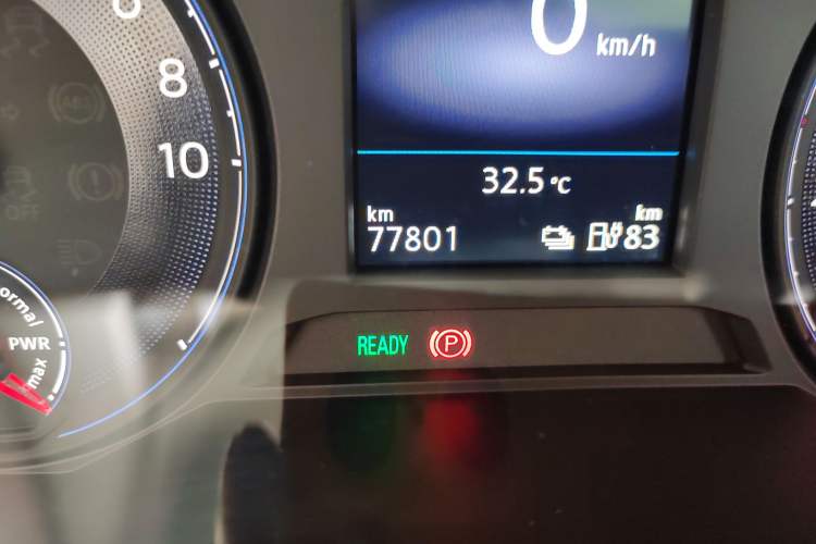 Used Volkswagen Lavida Pure Electric 2019 Enjoyment Edition Odometer Close Up
