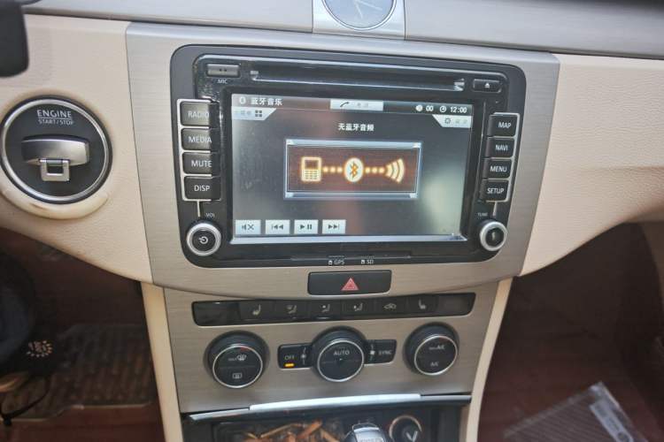 Used Volkswagen Magotan 2012 Revised 1.8TSI Luxury Version Audio And AC Panel