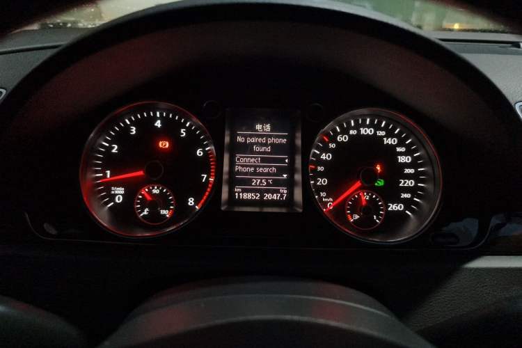 Used Volkswagen Magotan 2012 Travel Edition 2.0 TSI Luxury Version Instrument Cluster