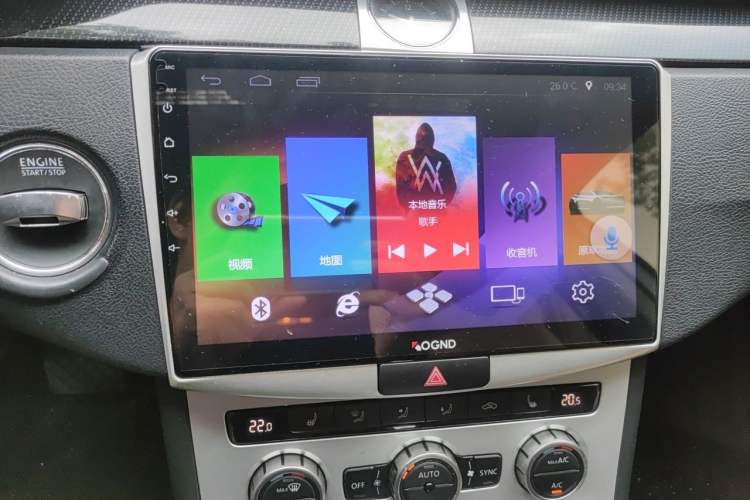 Used Volkswagen Magotan 2012 1.8TSI Luxury Model Audio And AC Panel